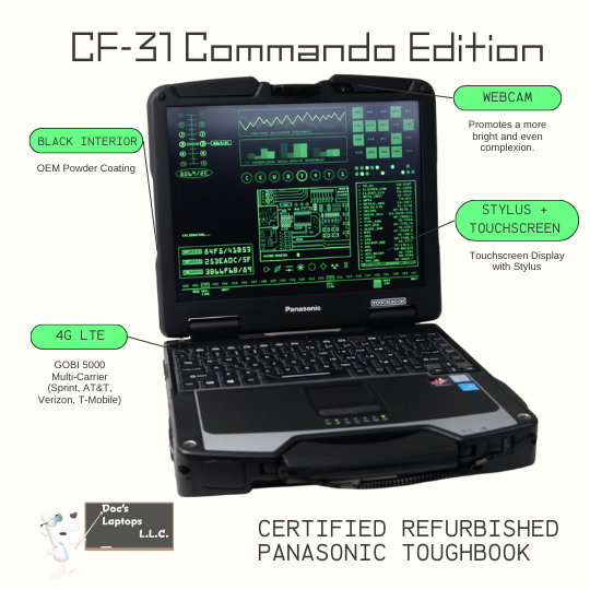 Commando Edition CF-31 Doc's Laptops LLC